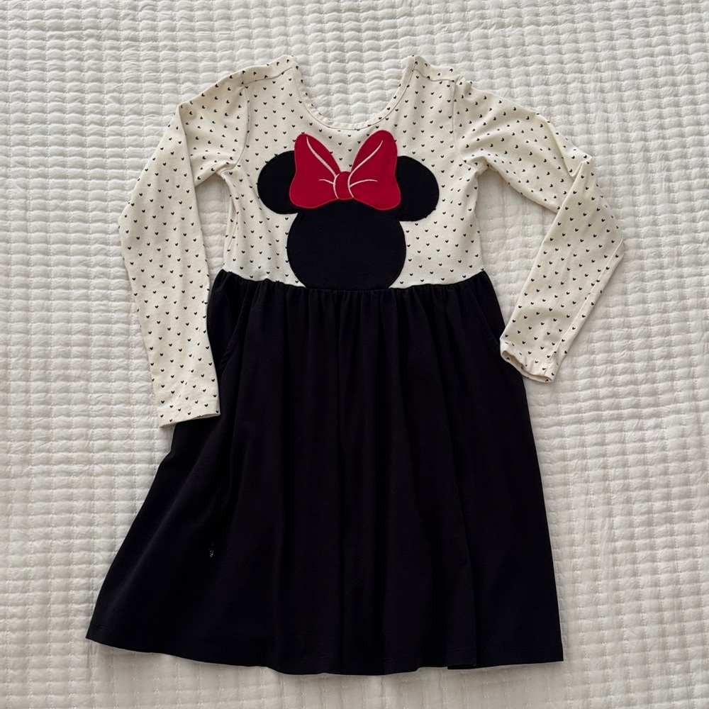 Hanna Andersson Polka Dot Dress with Red Bow